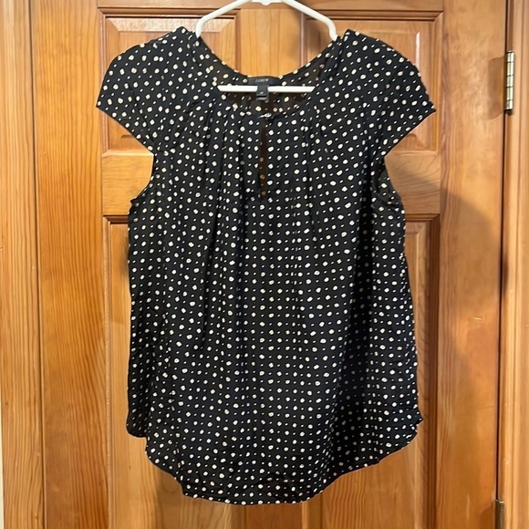 J.crew 100% silk blouse size 10 - Picture 1 of 8